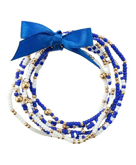 Sports Color Beads Bracelet